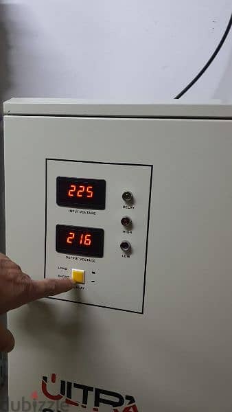 جهاز استبرايزر لضبط جهد ارتفاع وانخفاض الكهرباء 2