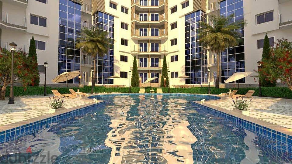 Receive your apartment 155 meters + garden 125 meters, finished with air conditioners, in the best location in Cairo + in installments 8