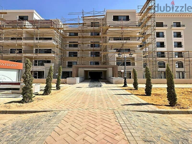 Finished apartment with air conditioners for sale in the heart of Sheikh Zayed, Village West Compound by Dora 5