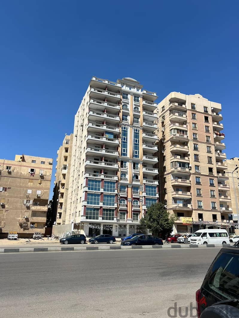 استلام فورى لشقة 125م امامى بموقع مميز بمدينة نصر Nasr city بالعداد 5