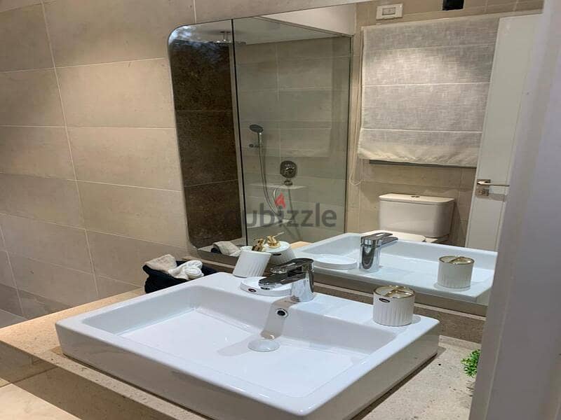 double view Bahri  Apartment for sale Ultra Super Lux With air conditioners Village West - area: 164 10