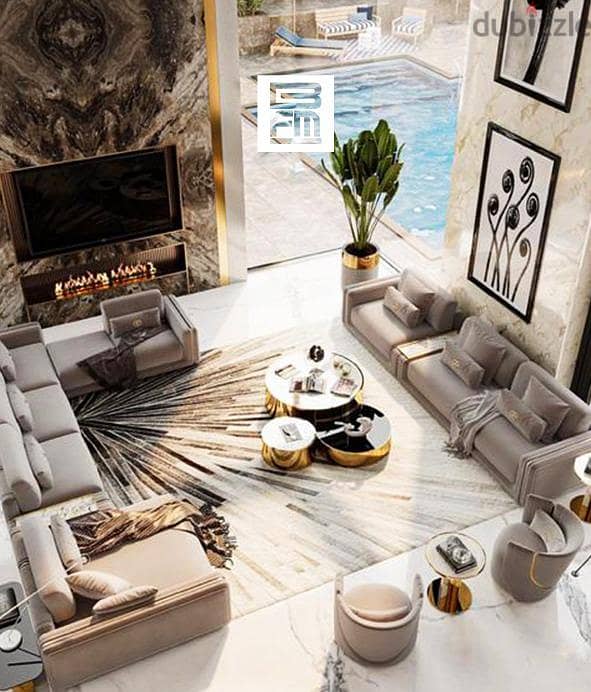 5-bedroom villa in Swan Lake in a very prime location with a charming view فيلا 5 غرف في سوان لايك في موقع متميز بفيو جذاب 2