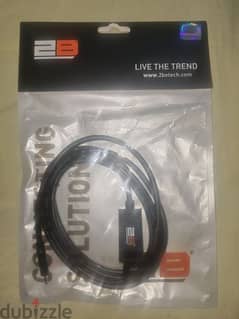 HDMI to TypeC cable 2B + HDMI to TypeC cable Manhattan