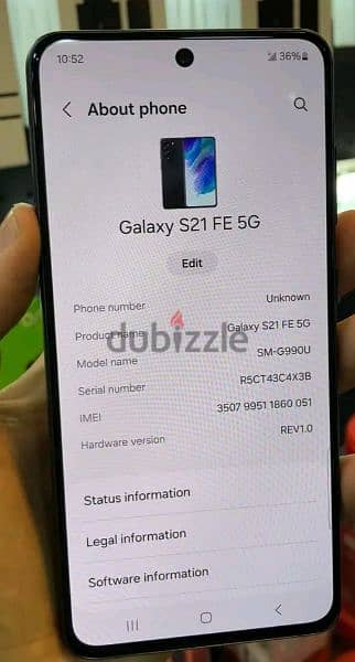 Samsung galaxy s21 fe 1