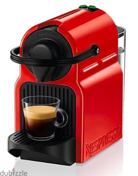 ماكينة قهوة Nespresso C40 Inissia كسر زيرو + ٥ كبسولات يعاد استخدامهم 4