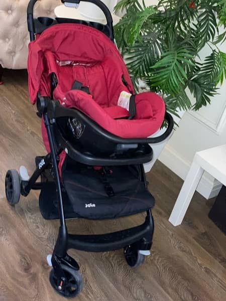 Joie baby stroller with car seat 1