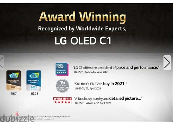 LG C1 OLED 65 2