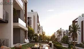 شقة ارضي 161م +جاردن بحري بفيو وهم للبيع بمقدم 10% بأرقى Community في اكتوبر 0