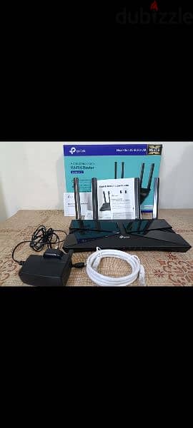 Router tp link ax1500 wifi 6 dual band 5،2.4 ghz 
New جديد 6