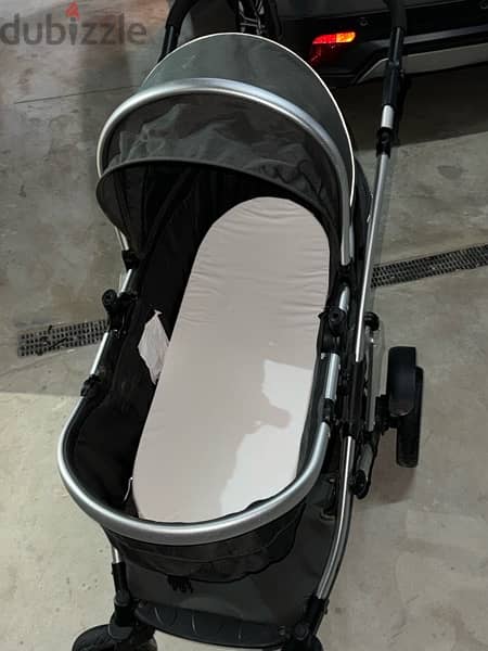 used Double stroller for two babies استرولر توأم ماركة اوروبي 2