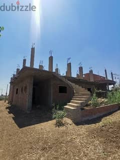 منزل بحديقة للبيع بقرية شنشور اشمون منوفية