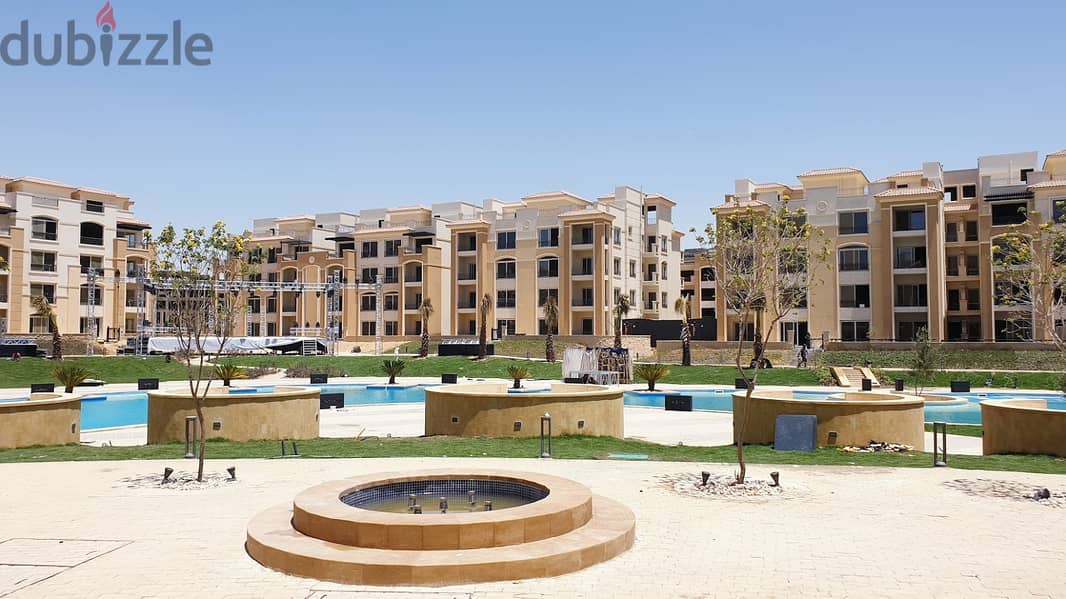 Apartment for sale in Stone Park Katameya New Cairo 140m with installments  شقة للبيع 140م في ستون بارك قطامية التجمع الخامس باقساط 1