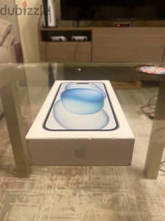 ايفون ١٥ ازرق ١٢٨ جيجا جديد ومقفول / iPhone 15 Blue 128GB NEW & SEALED
