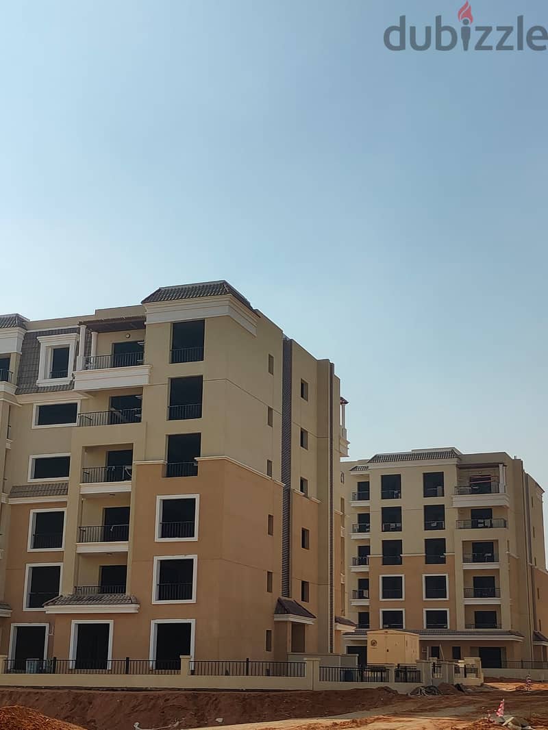 Your entire apartment on a view garden in Sarai Compound, 130 sqm apartment with a 220 sqm private garden for sale in New Cairo 7