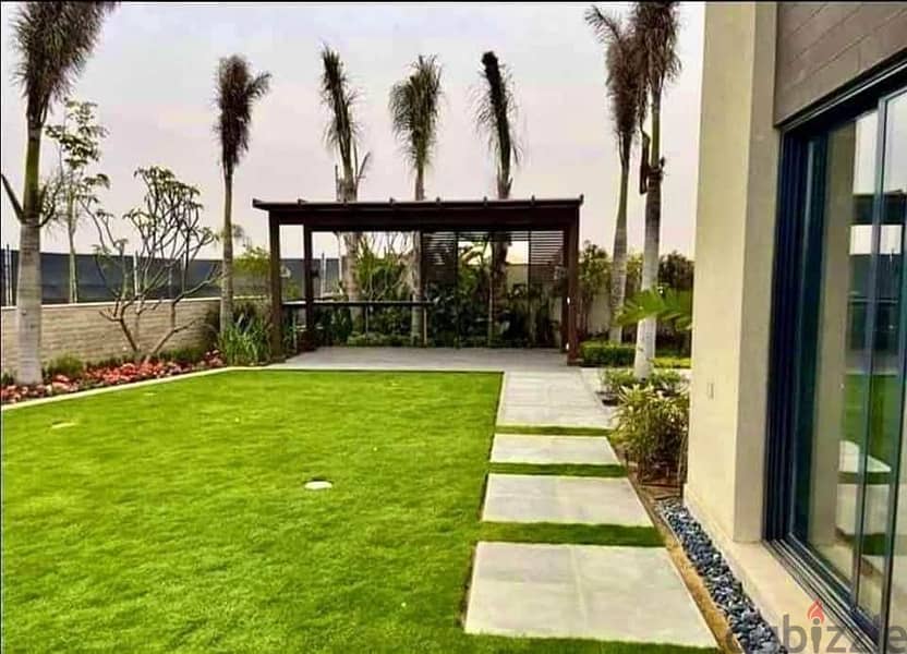 Stand alone villa with 10% down payment for sale in Sarai Compound, 235 sqm, wall, Sarai city wall 16
