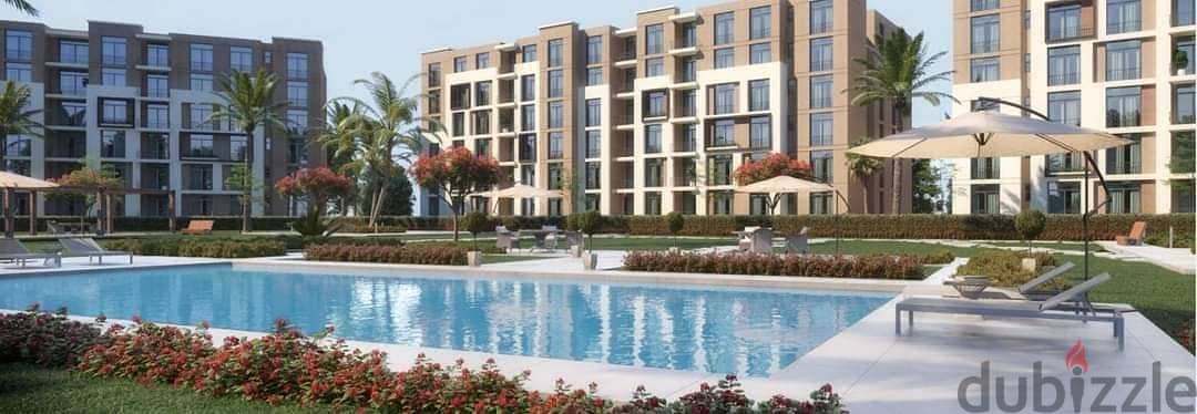 دوبلكس 202م مساحة واسعة ومميزة للبيع في كمبوند سراي Sarai بالقاهرة الجديدة على طريق السويس 6