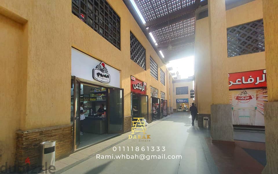 Shop for sale, 78m, Arabesque Mall, Madinaty, in front of Open Air Mall, at an attractive price 2