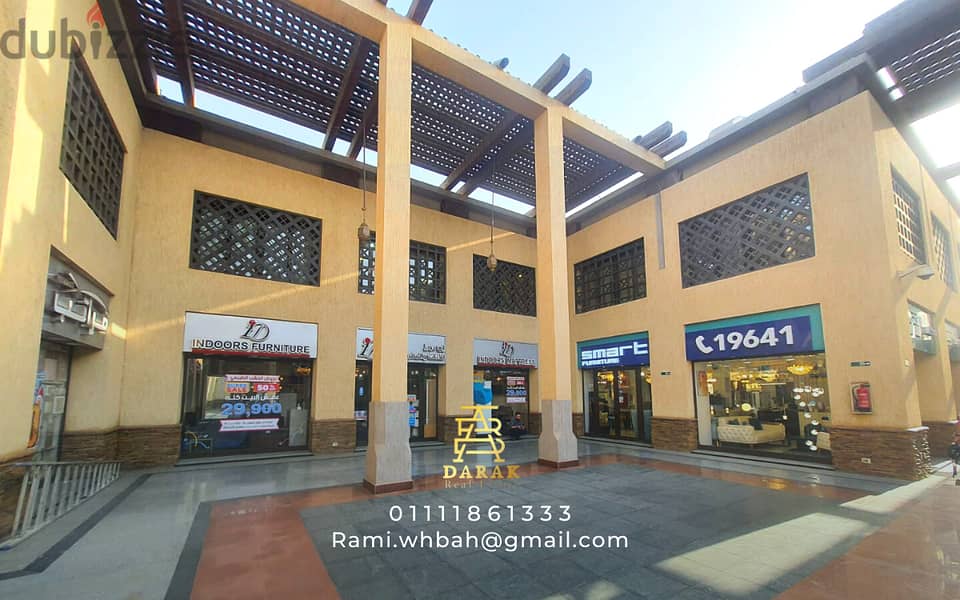 Shop for sale, 78m, Arabesque Mall, Madinaty, in front of Open Air Mall, at an attractive price 3