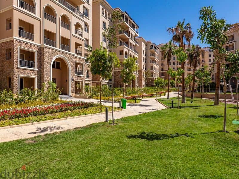 Garden Apartment for sale at a DISCOUNT  (5 million) in 90 Avenue Compound in front of the American University 90 Avenue New Cairo 4