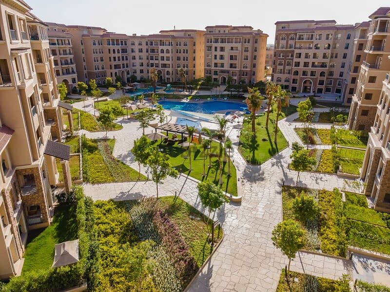 Garden Apartment for sale at a DISCOUNT  (5 million) in 90 Avenue Compound in front of the American University 90 Avenue New Cairo 5