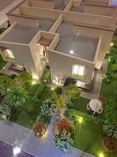 Quattro villa offered by Misr City Company in Taj City Compound, area of 143 square meters for sale, make reservations 0