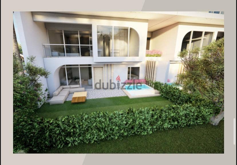 Townhouse 231m landscape view with installments in prime location - The Median Residence minutes from Cairo Airport and Heliopolis. 1