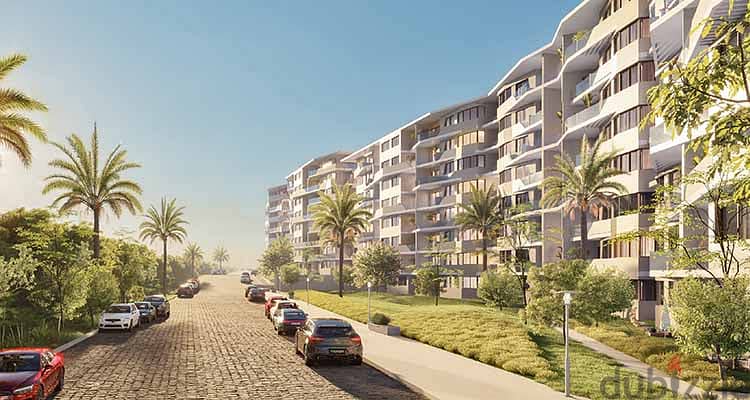 Townhouse 231m landscape view with installments in prime location - The Median Residence minutes from Cairo Airport and Heliopolis. 8