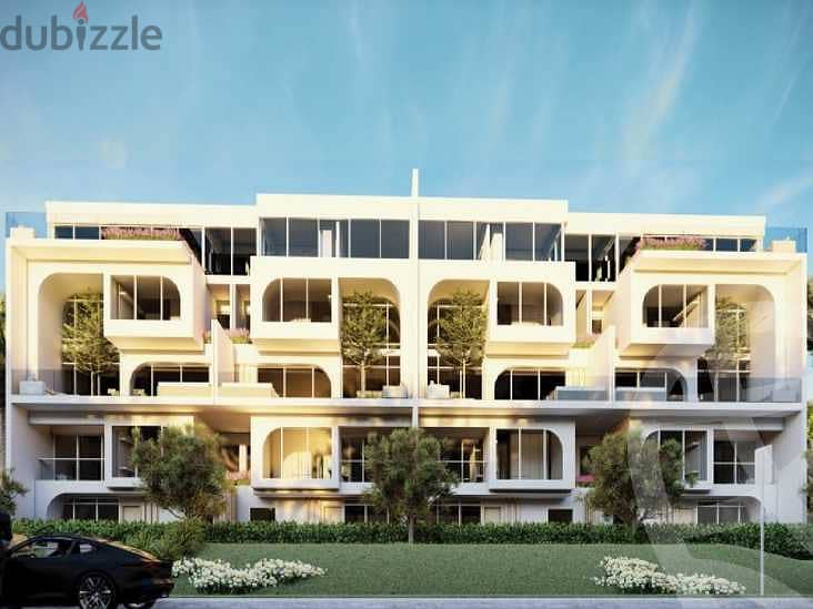 Townhouse 231m landscape view with installments in prime location - The Median Residence minutes from Cairo Airport and Heliopolis 3