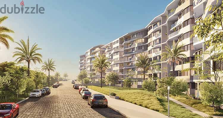 Townhouse 231m landscape view with installments in prime location - The Median Residence minutes from Cairo Airport and Heliopolis 8