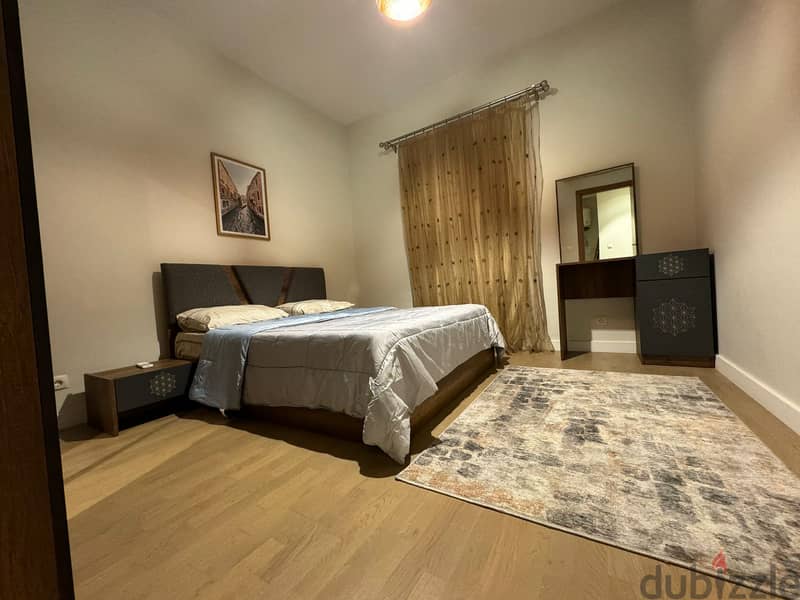 Apartment for rent fully furnished in Mivida New Cairo 133m / 2BR شقة للايجار فى ميفيد التجمع الخامس / بالفرش الكامل 10