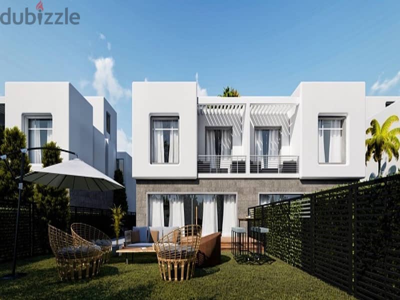 Double view townhouse required 9,000,000/installments - Seasons - 40 minutes from Sidi Abdel Rahman area. 6