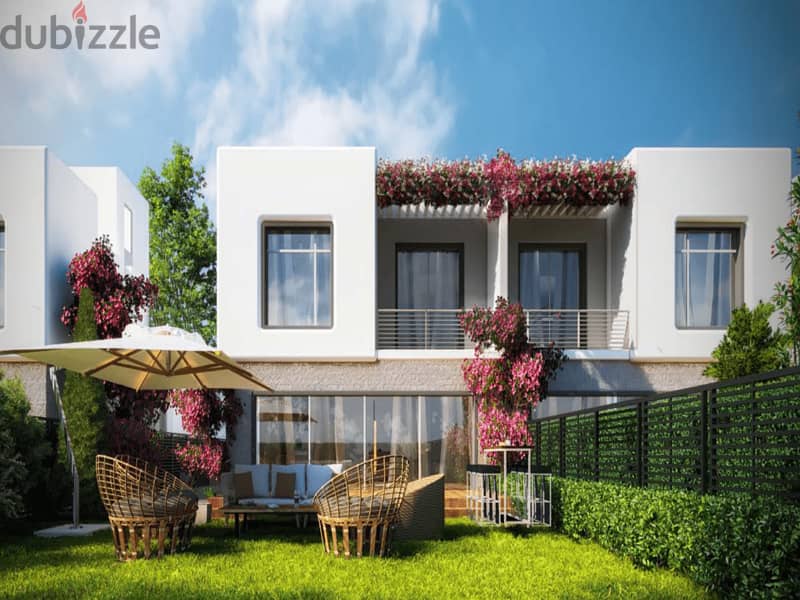 Double view townhouse required 9,000,000/installments - Seasons - 40 minutes from Sidi Abdel Rahman area. 7