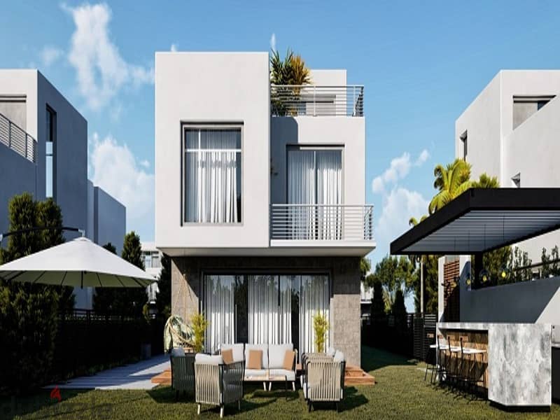 Double view townhouse required 9,000,000/installments - Seasons - 40 minutes from Sidi Abdel Rahman area. 8