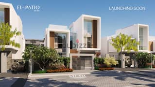 Luxury villa of 330 meters for sale in Patio Vera Compound, Sheikh Zayed, near Beverly Hills 0