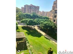 Apartment for sale in Madinaty, 135 square meters, with a garden view, located in B1, next to Metro Market. 0