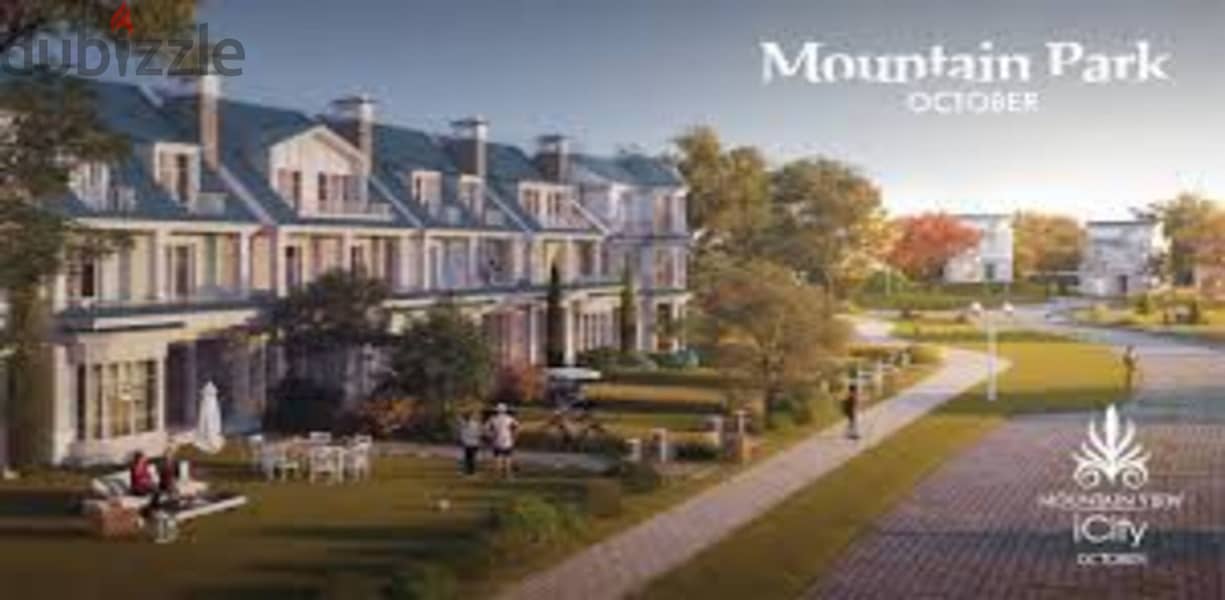 resale Mountain View October Park  ready to move I Villa A Garden Middle prime location infront of the club park overlooking a side lake and landscape 5