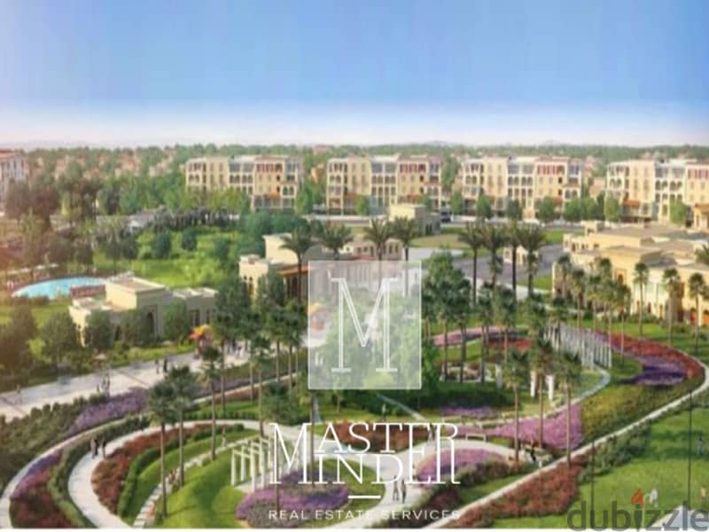 Fully Finished Apartment overlooking central park for sale in installments in Mivida compound - New cairo 1