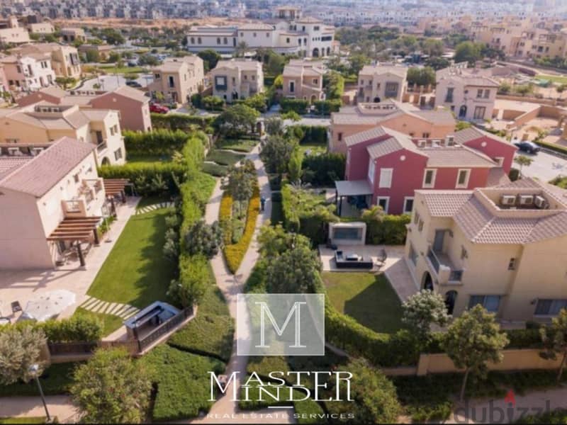 Fully Finished Apartment overlooking central park for sale in installments in Mivida compound - New cairo 3