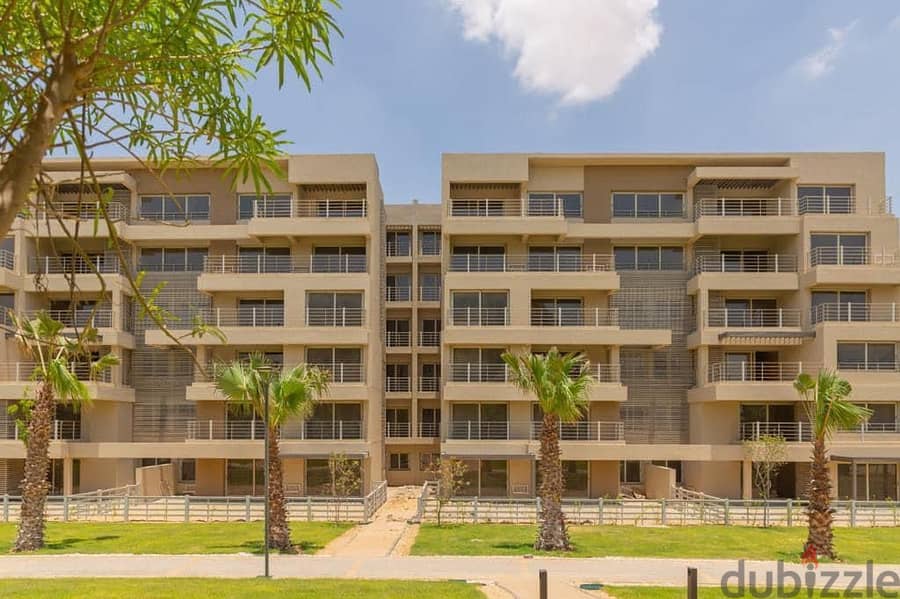 للبيع شقة 190م فيو لاند سكيب موقع مميز ريسيل كابيتال جاردنز Resale Palm Hills Capital Gardens 3