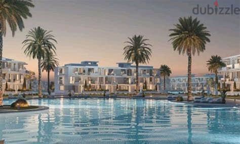 Ground  chalet with garden 108m  2Bedrooms At Solare Ras el Hekma north coast By Misr Italia front beach first row 4