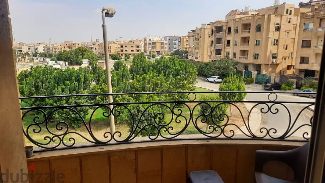 Fully furnished Apartment  with AC's & appliances for rent in very prime location New Cairo 7