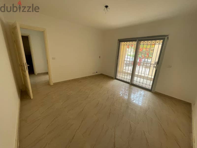 Ground floor apartment with a private garden for sale in the best location in Madinaty, B3. 5