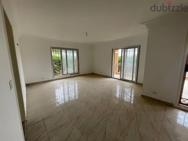 Ground floor apartment with a private garden for sale in the best location in Madinaty, B3. 7