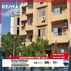 Resale Finished Apartment At The 16th District - ElSheikh Zayed Infront Of Beverly Hills 0