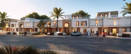 Townhouse corner 202 meters for sale at a special price in Sodic VYE Compound Sheikh Zayed 0