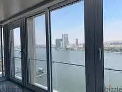 Hotel Apartment 430 m under the management of Hilton Hotel on the Nile directly, immediate receipt finished + ACS installments 0
