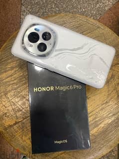 Honor Magic 6 Pro 5G dual sim 512/16G White جديد متبرشم