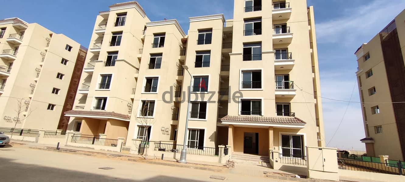 The best division and price for 3 rooms in Sarai Compound, area of 165 square meters, on View Direct, for sale with an installment price of 8 million 2