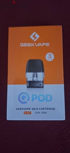 Geekvape Q pods new cartridges فيب بود