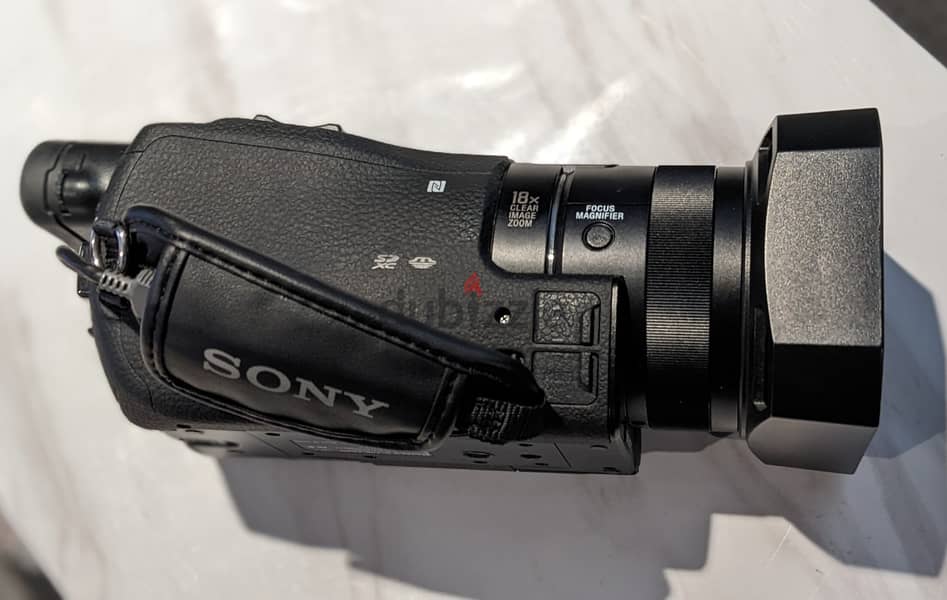 سوني 4k فيديو كام :Sony FDR-AX100e 4K 20m Camcorder made in Japan 1
